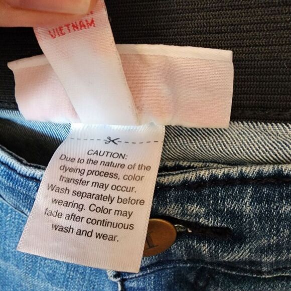 Isabel Maternity Medium Wash Maternity Inset Panel Jeggings Size 18 Jeans EUC - Picture 8 of 11